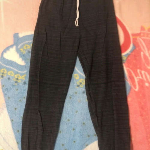 Hippie Boho pants like new, one size, black and gray