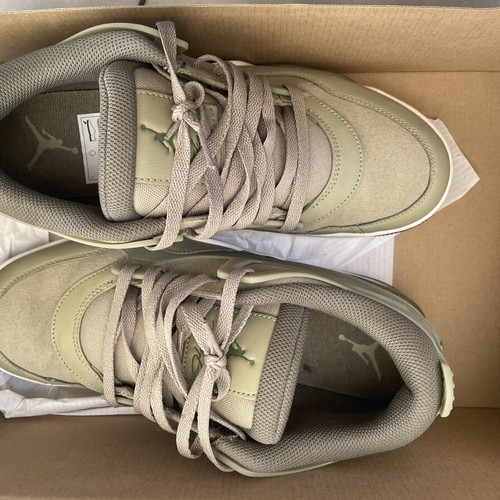 Nike Jordan Flight Origin 4 sneakers, olive, size 44.5 EUR