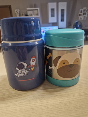 Children's food thermoses used, 325ml and 350ml