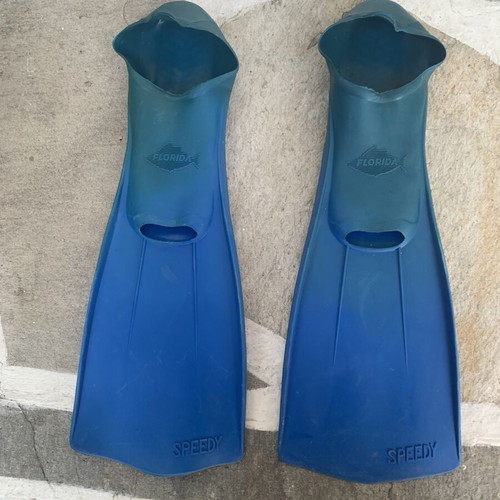 Florida swim fins used, size 42-44 EU