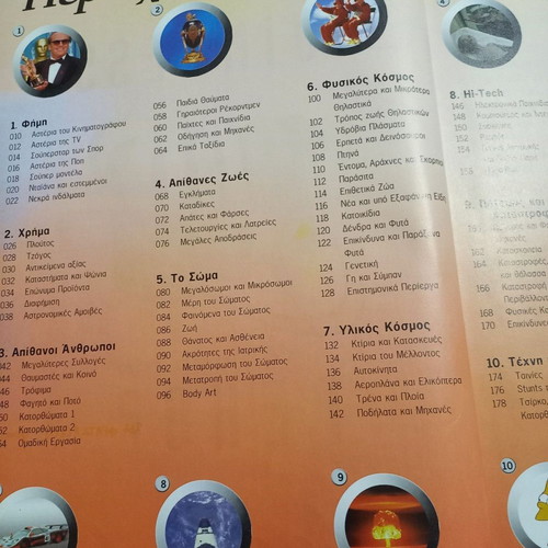 Guinness Book of Records 1999 used, Greek edition