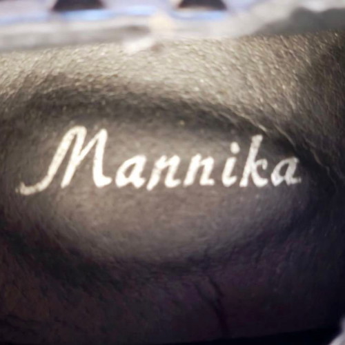 Mannika women's shoes used, leather, size 39, black