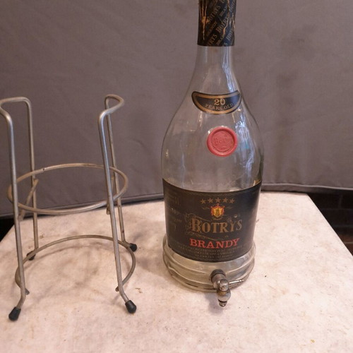 Botrys brandy bottle used with tap