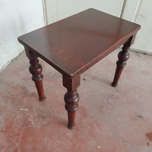 Wooden auxiliary table used