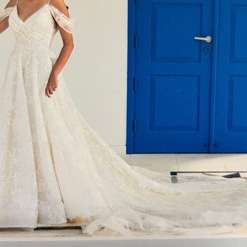 Wedding dress like new, size XS-S