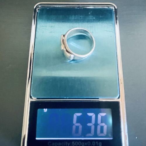 Silver Ring 925 Bow Design like new
