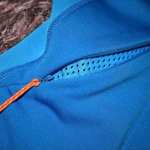 Mammut Eiger Extreme Hoody fleece women size XS used, blue and orange