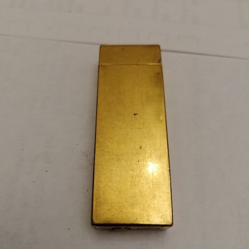 Cartier Paris PLAOUF OR G lighter used, yellow gold 94.6 g