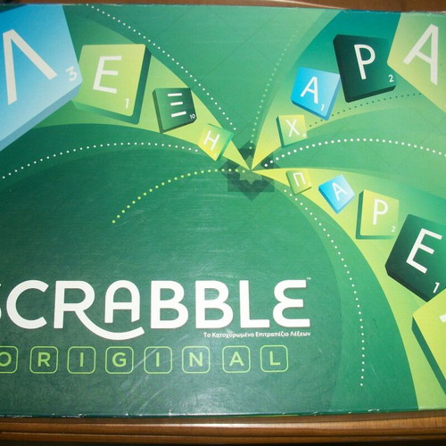 Scrabble board game