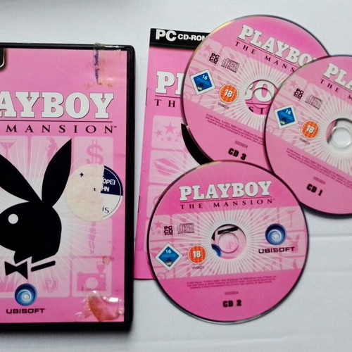 PC Game Playboy The Mansion Ubisoft 2005 like new