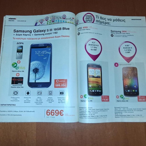 Plaisio Info Spots electronic devices buying guide October 2012