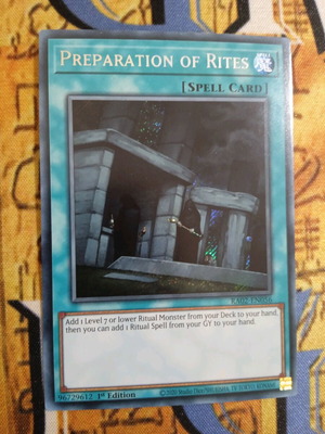 Preparation Of Rites Normal Spell μεταχειρισμένη, Yu-Gi-Oh!