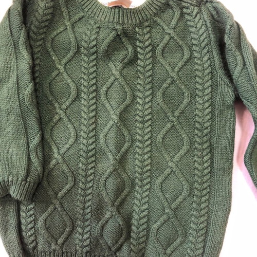 Knitted baby sweatshirt 6-9 months