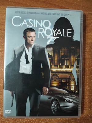 James Bond Casino Royale DVD with Daniel Craig