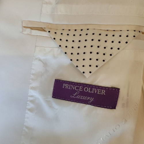 Prince Oliver luxury white summer suit like new
