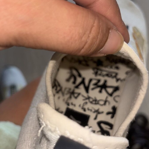 DKNY sneakers size 41, white with slight shine