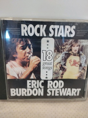 Rock Stars Eric Burdon Rod Stewart CD used, rock