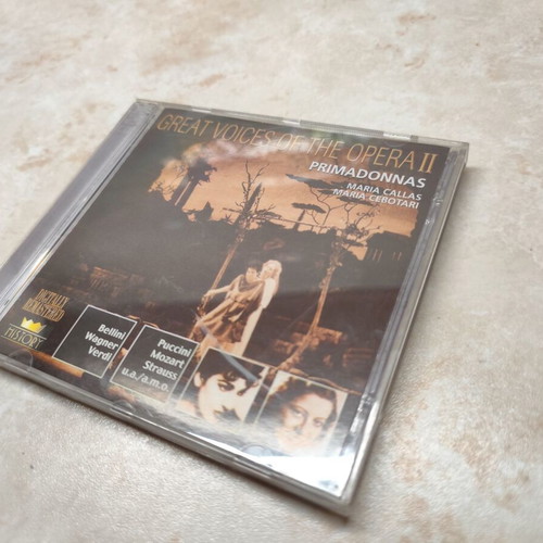 Great Voices Of The Opera II Double CD Album used, Callas Cebotari
