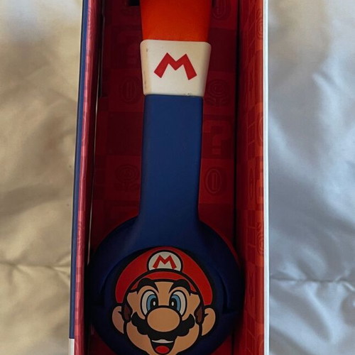 Nintendo Kids Headphones Super Mario New with 3.5mm Jack