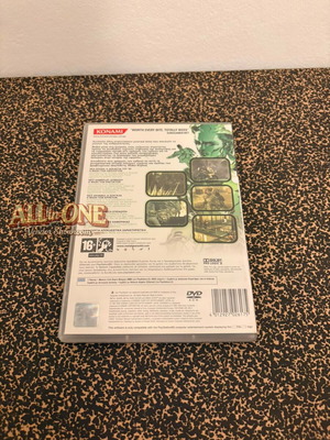 Metal Gear Solid 3 Snake Eater PS2 game