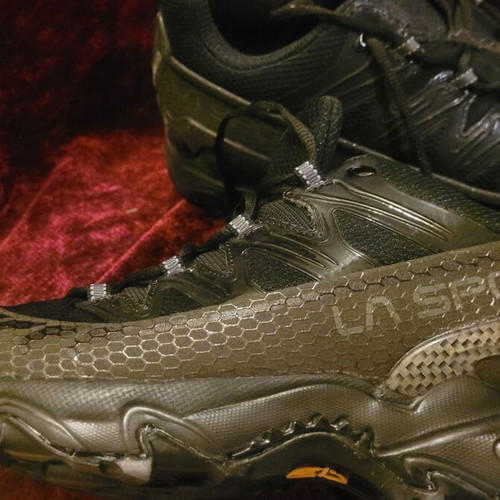 La Sportiva Black Size 44 Boa Goretex Trail Shoes New