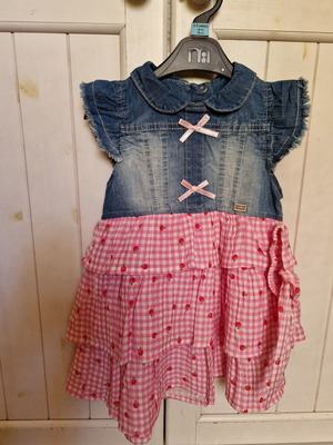 Miss Ebita dress 2 years new with matching ribbon