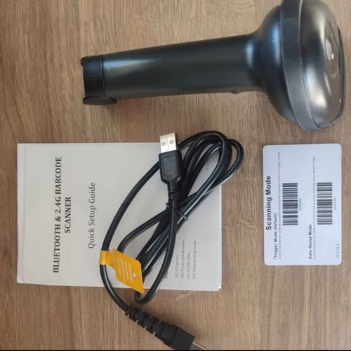 Wireless barcode scanner