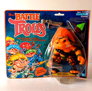 BATTLE TROLLS "SGT TROLL" 1993 HASBRO
