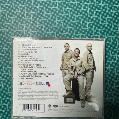 The Soldiers Coming Home CD used