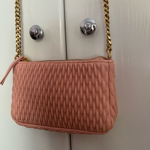 Mango women's shoulder bag pink like new