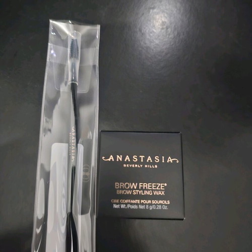 Anastasia Brow Freeze Brow Styling Wax with Dual-Ended Brush new