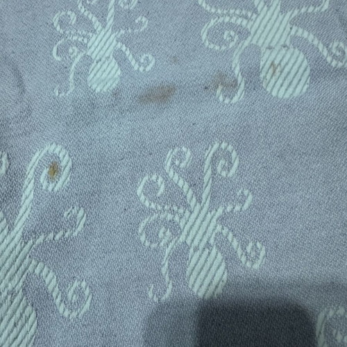 Pestemal beach towel used with octopus pattern and fringes