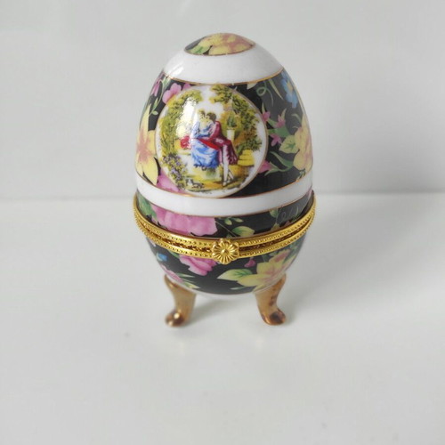 Limoges porcelain egg like new