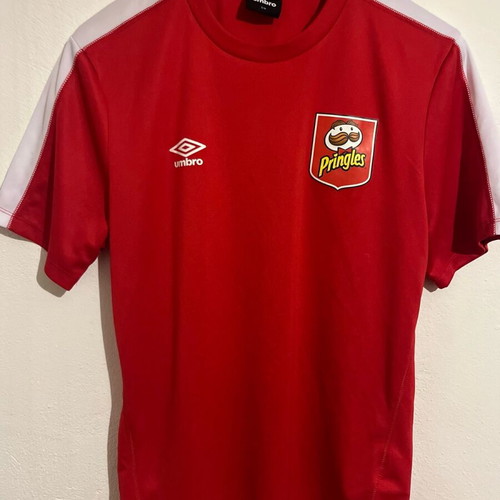 Umbro x Pringles Red Sports T-Shirt Size S/M like new