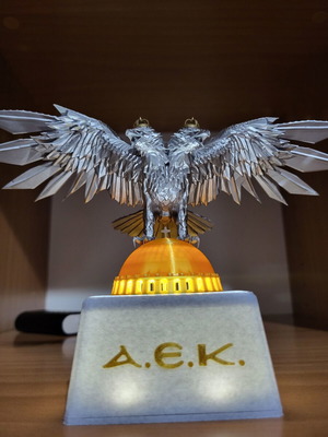AEK Double-Headed Eagle with LED Light, 20cm