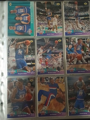 NBA album Upper Deck 1992-1993 like new, fully completed