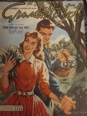 Περιοδικό Revista Grande Hotel μεταχειρισμένο, τεύχος 721, 30 Μαΐου 1961