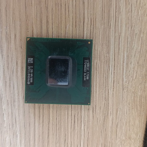 Intel T7500 dual-core processor used