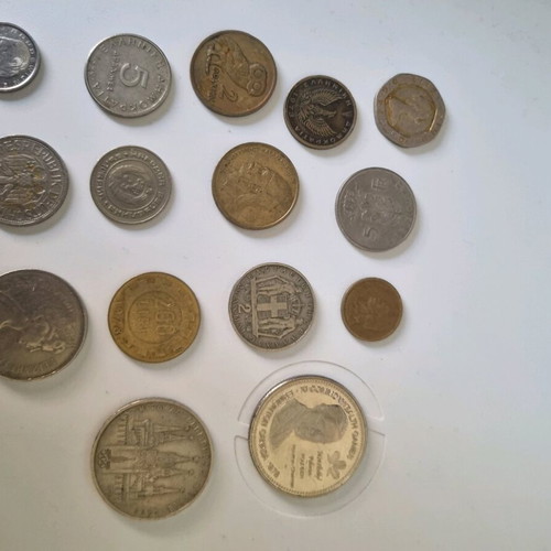 Συλλεκτικά νομίσματα μεταχειρισμένα, πακέτο 15, διάφορων κρατών 1967-1990