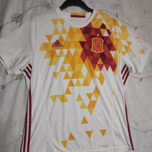 Adidas Spain Away Euro 2016 Soccer Jersey AA0830