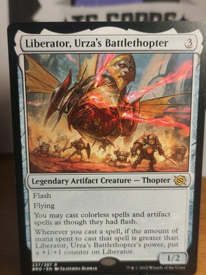 Liberator, Urza's Battlethopter Magic the Gathering Rare The Brothers War