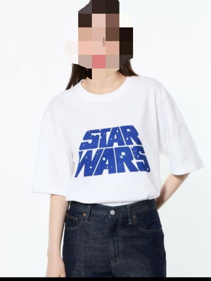UNIQLO UT Star Wars Themed T-shirt new, XL, white