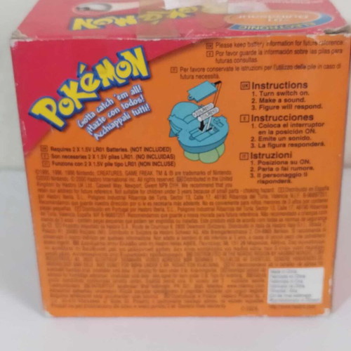Pokemon Bulbasaur electronic figure new Hasbro 2000