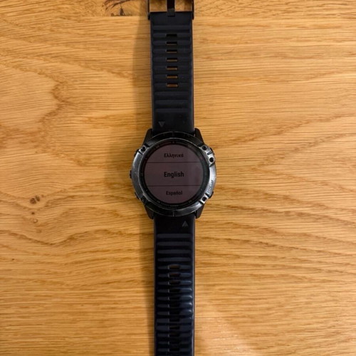 Garmin Fenix 6X Pro 51mm used waterproof smartwatch with heart rate monitor