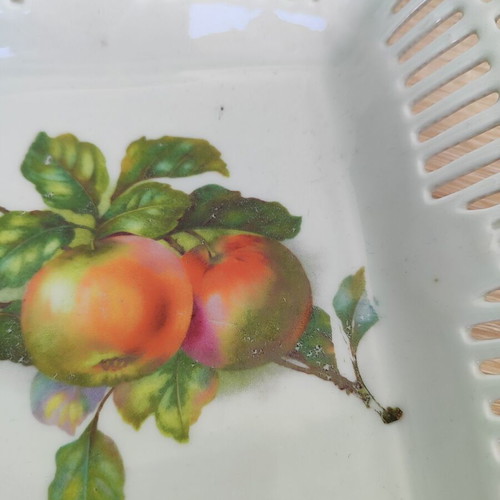 Set of 2 vintage porcelain dishes used