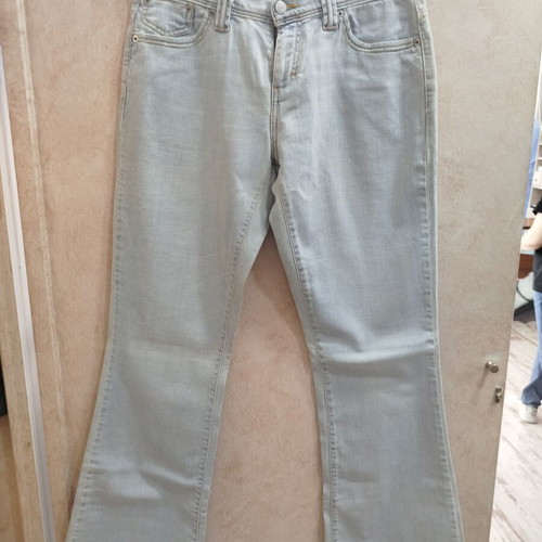 Levi's jeans new, low rise bootcut, blue turquoise