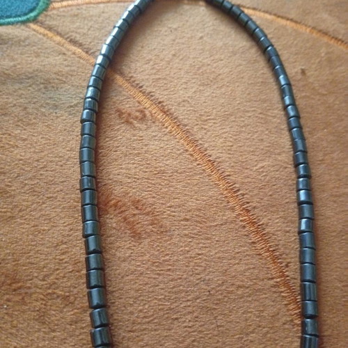 Elephant Hematite Necklace with 925 Silver Pendant new