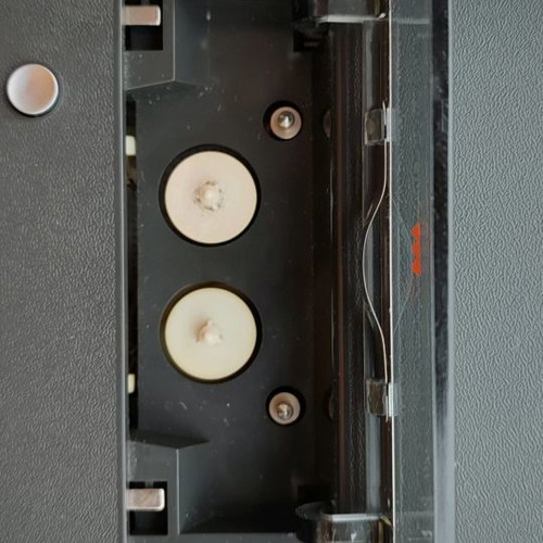 Philips cassette player used, 1968 model with small cassette