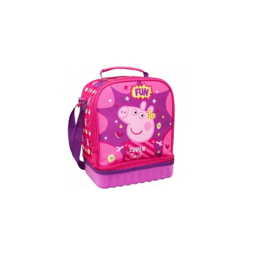 Peppa Pig insulated lunch bag 24x12x20 cm