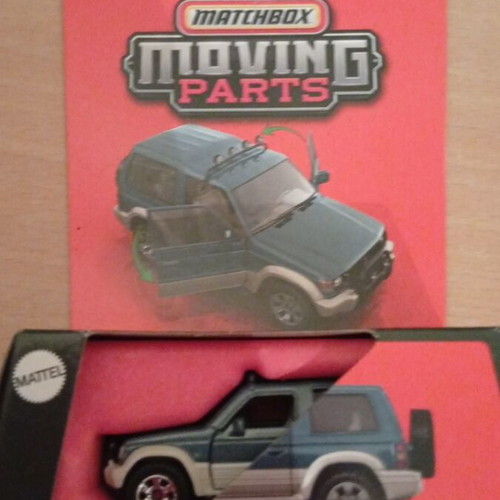 Matchbox Moving Parts Mitsubishi Pajero 1991 new in box